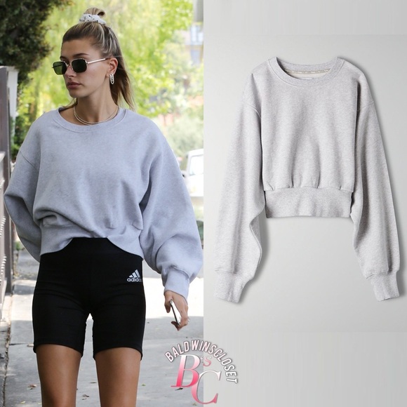 Aritzia cropped sweatshirt